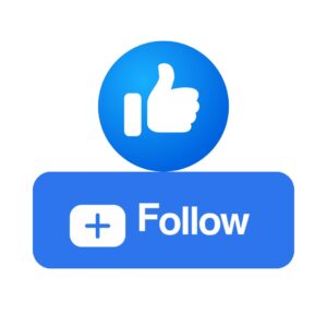 facebook like and follow